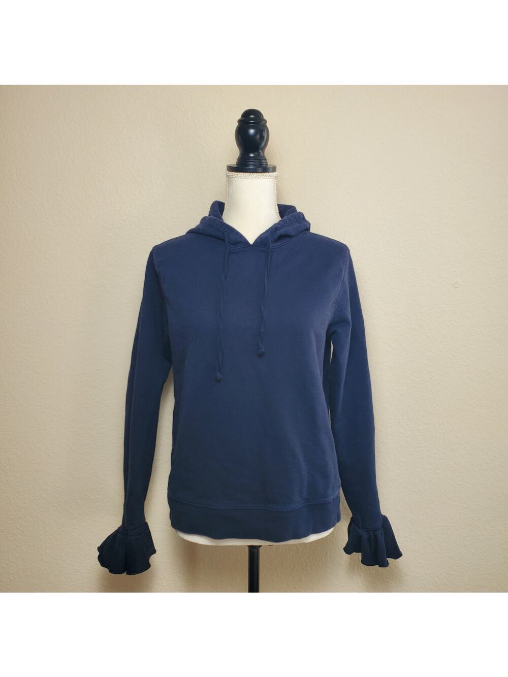 J. Crew Flare Sleeve Hoodie Large